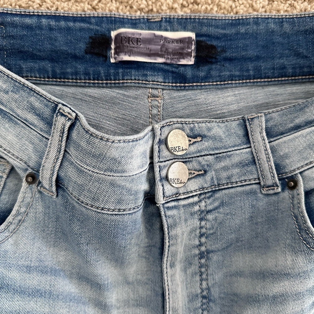 BKE Light Blue Skinny Jeans - Picture 2 of 5